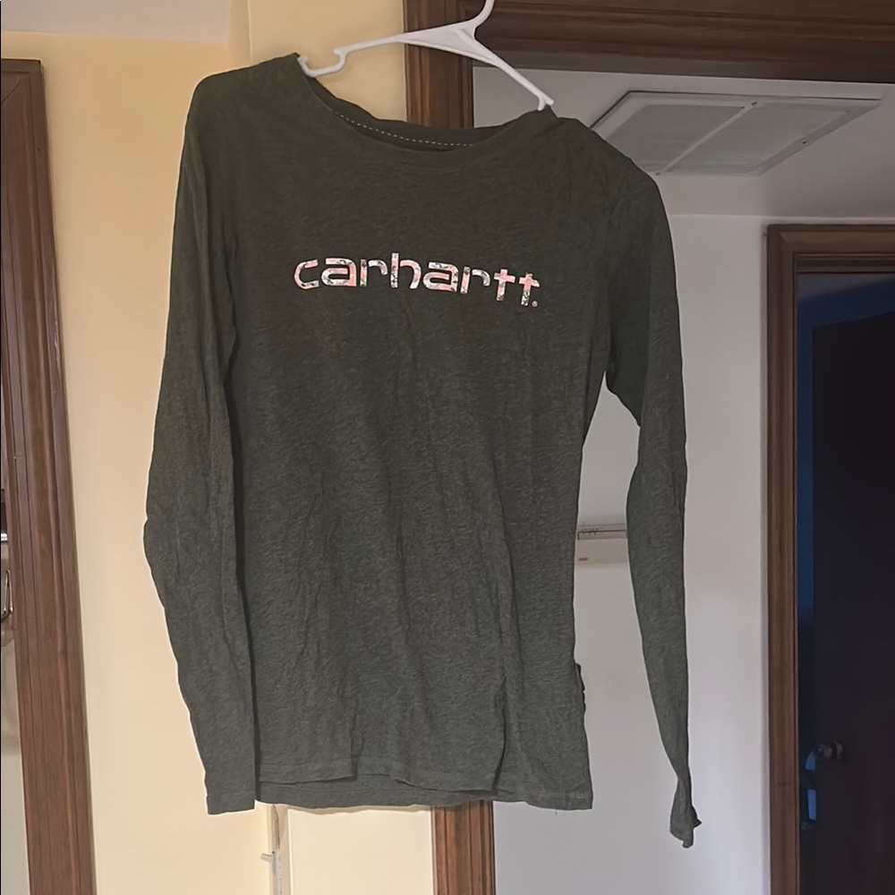 Carhartt Green Long Sleeve Shirt